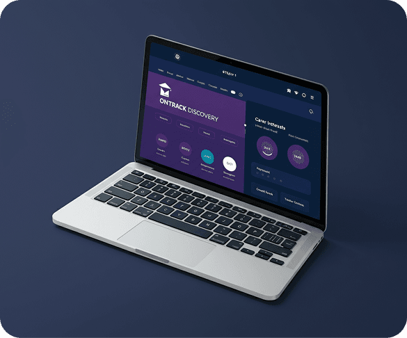 Accessible AI concept showing user-friendly interface on laptop